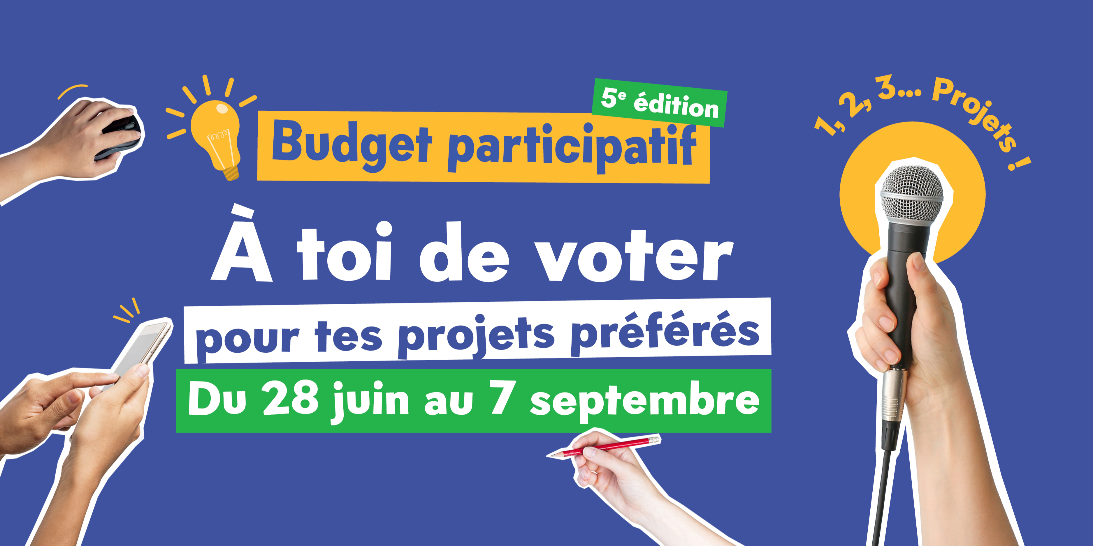 Budget participatif 2025 : à vous de voter !